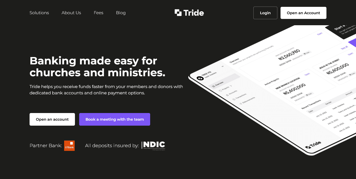 Tridehq clone Project
